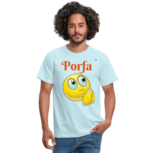 Camisa porfa - celeste