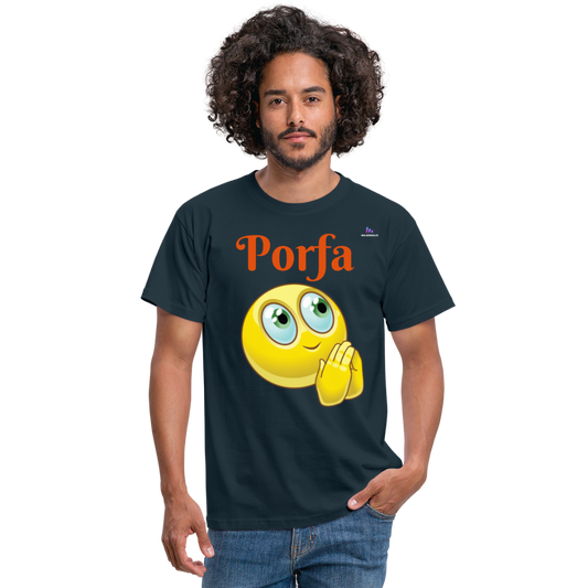 Camisa porfa - azul marino