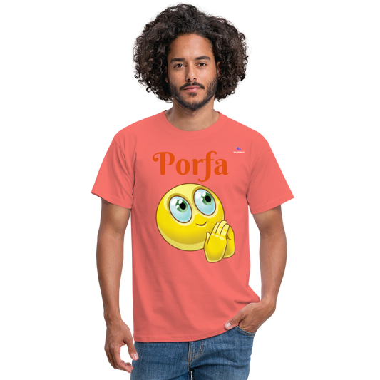 Camisa porfa - coral