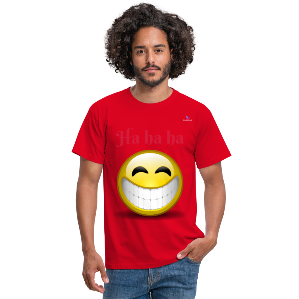 Camisa ha ha ha - rojo