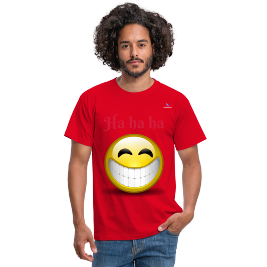 Camisa ha ha ha - rojo