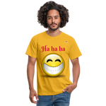 Camisa ha ha ha - amarillo