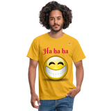 Camisa ha ha ha - amarillo