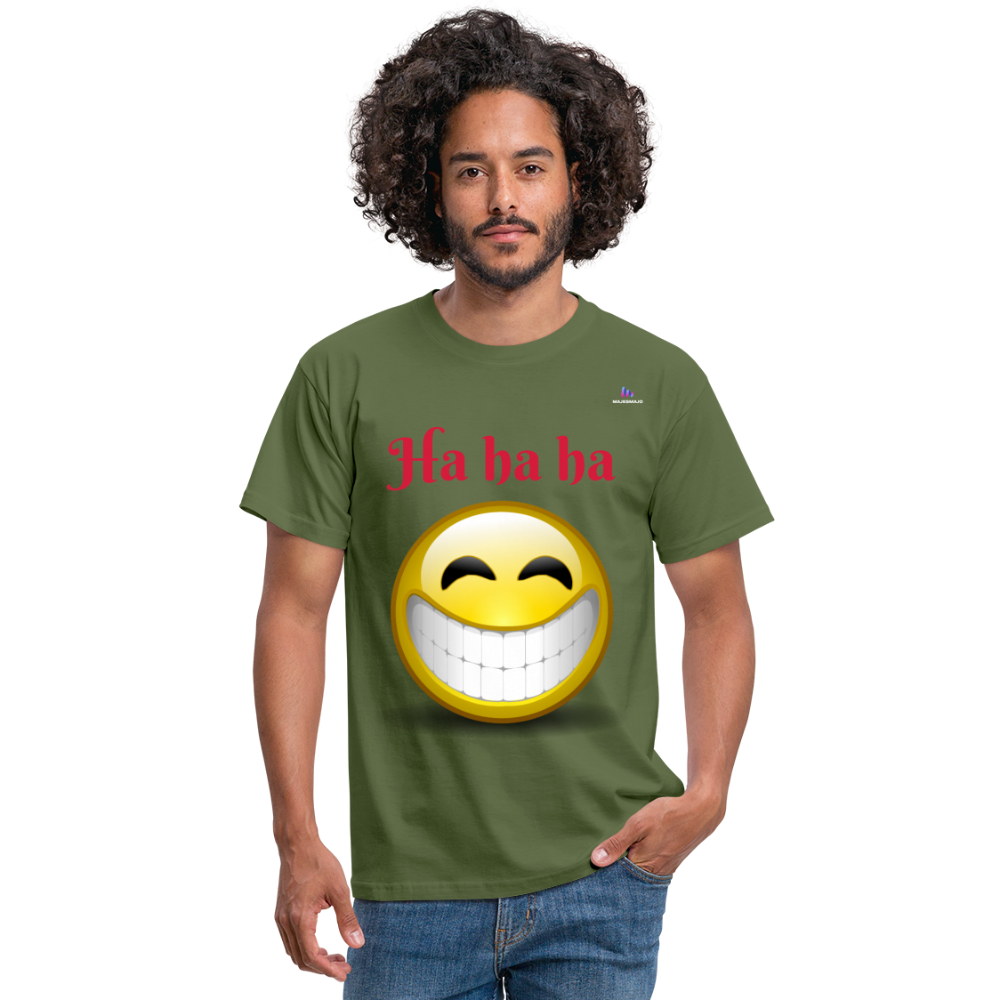 Camisa ha ha ha - verde oliva