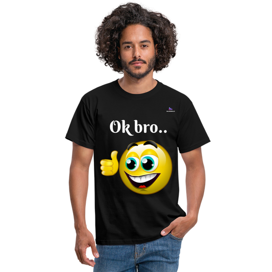 Camisa ok bro - negro
