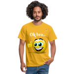 Camisa ok bro - amarillo