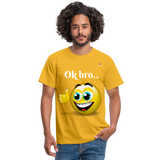 Camisa ok bro - amarillo