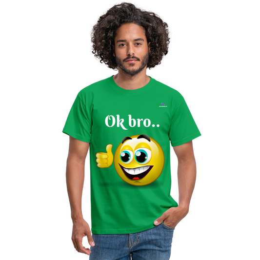 Camisa ok bro - verde 