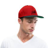 Gorra Snapback "Löwe" - rojo/negro