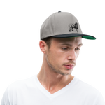 Gorra Snapback "Löwe" - gris grafito/negro