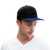 Gorra Snapback "Löwe" - negro/azul intenso