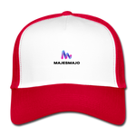 Gorra majesmajo - blanco/rojo