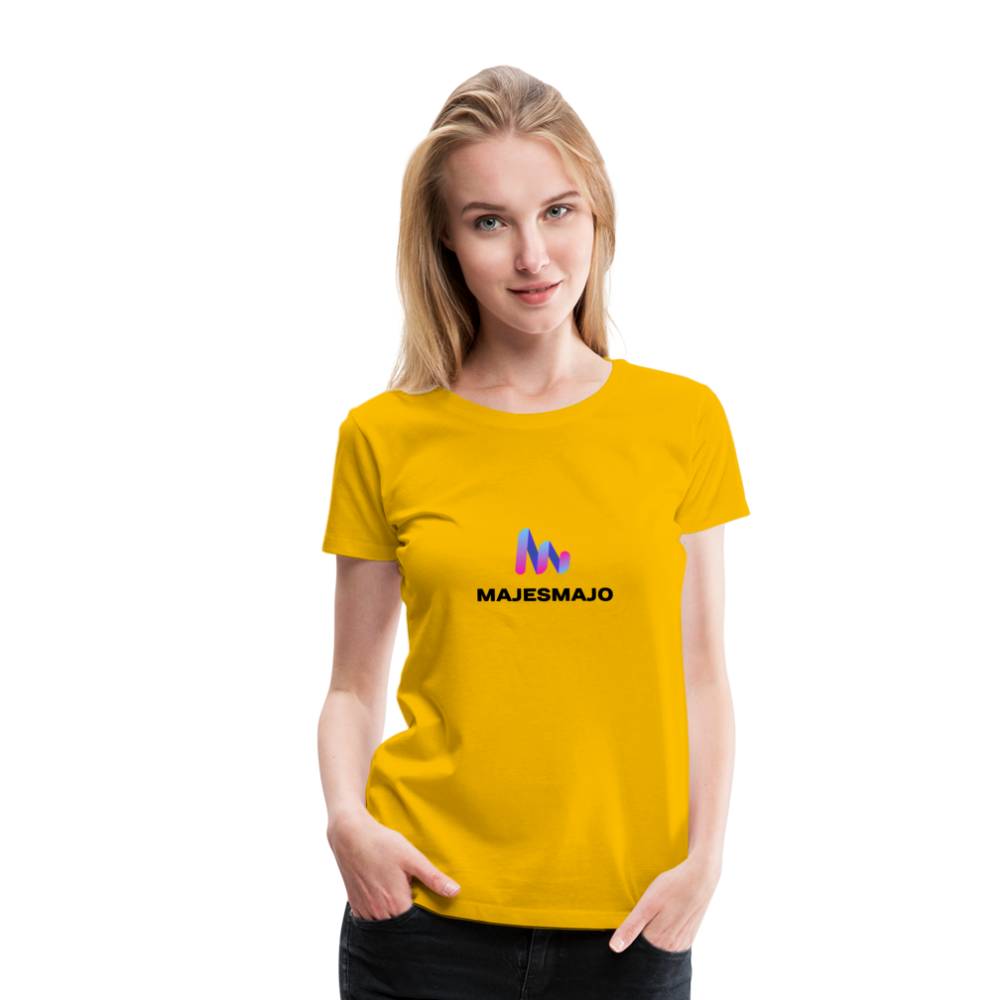 Camisa majesmajo logo - amarillo sol