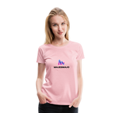 Camisa majesmajo logo - rosa claro