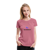 Camisa majesmajo logo - malva