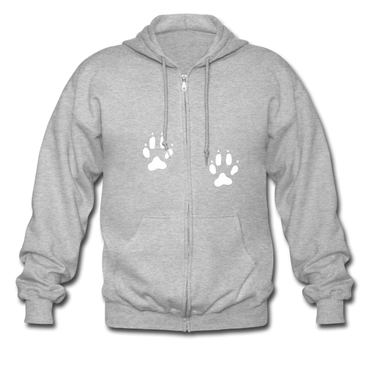 Sudadera dog Style - gris jaspeado