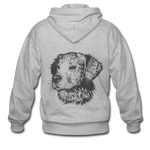 Sudadera dog Style - gris jaspeado