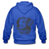 Sudadera dog Style - azul real