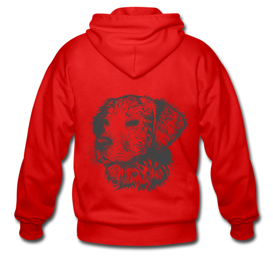 Sudadera dog Style - rojo