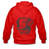 Sudadera dog Style - rojo