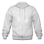 Sudadera dog Style - blanco/jaspeado