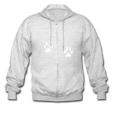 Sudadera dog Style - blanco/jaspeado