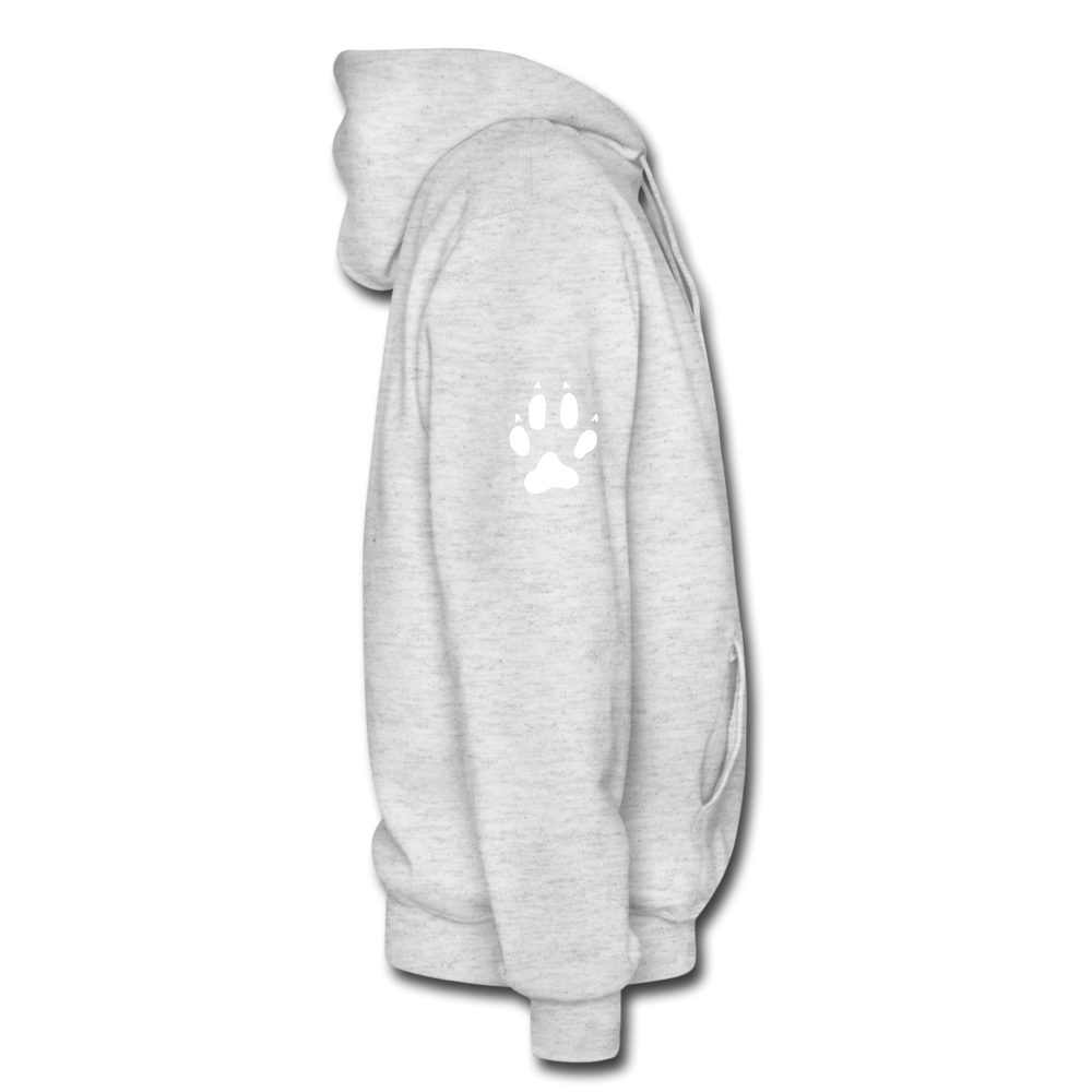 Sudadera dog Style - blanco/jaspeado