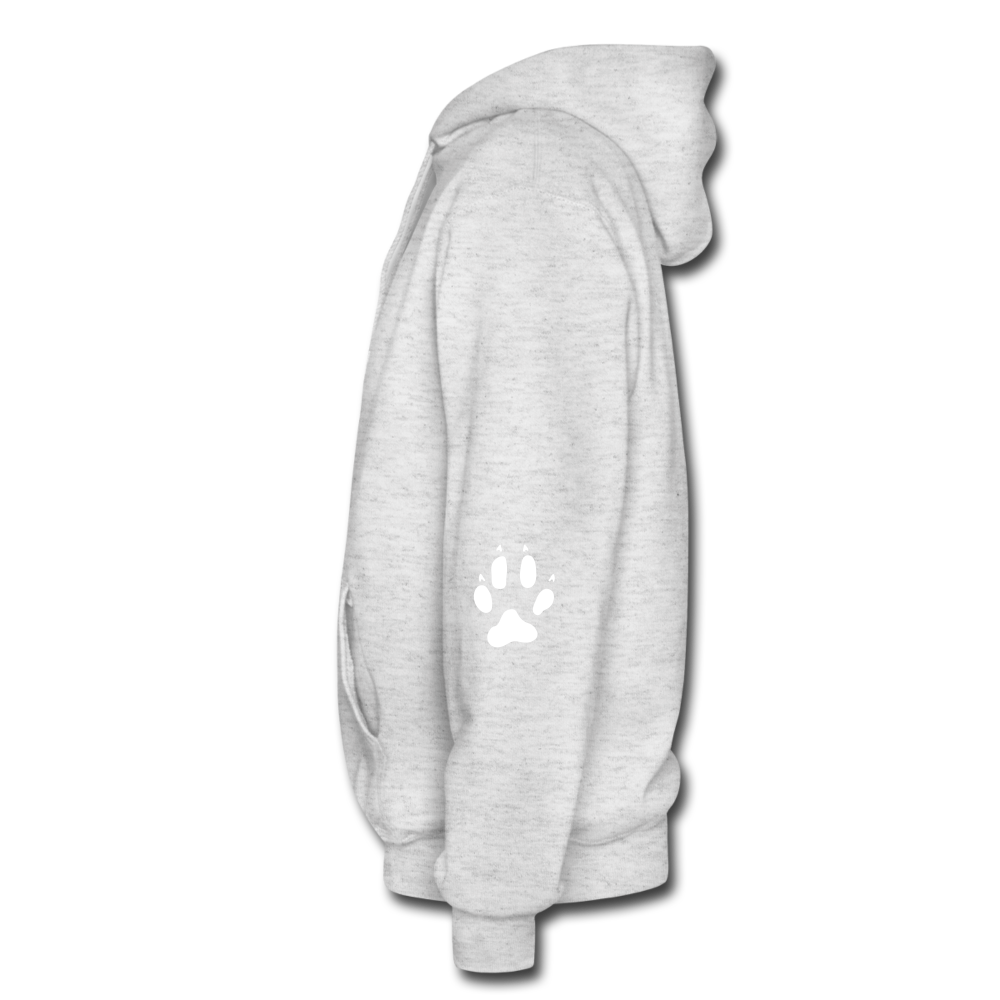 Sudadera dog Style - blanco/jaspeado