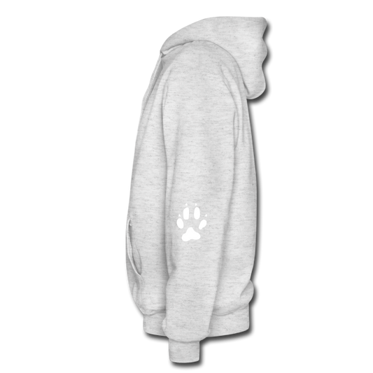 Sudadera dog Style - blanco/jaspeado