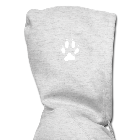 Sudadera dog Style - blanco/jaspeado