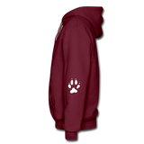 Sudadera dog Style - maroon