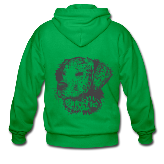 Sudadera dog Style - verde 