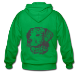 Sudadera dog Style - verde 