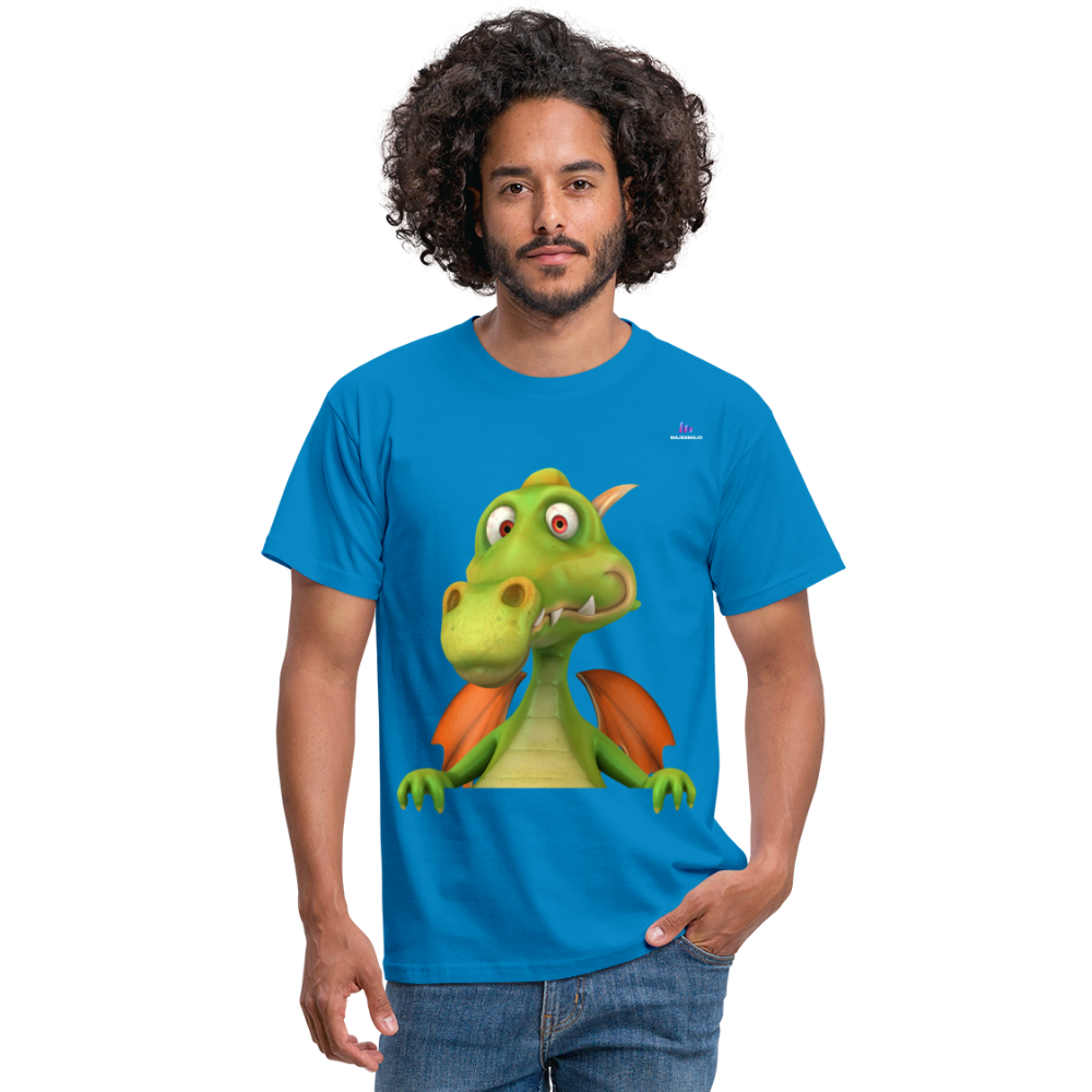 Camisa dragón - azul intenso