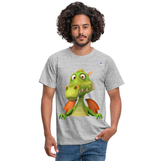 Camisa dragón - gris jaspeado