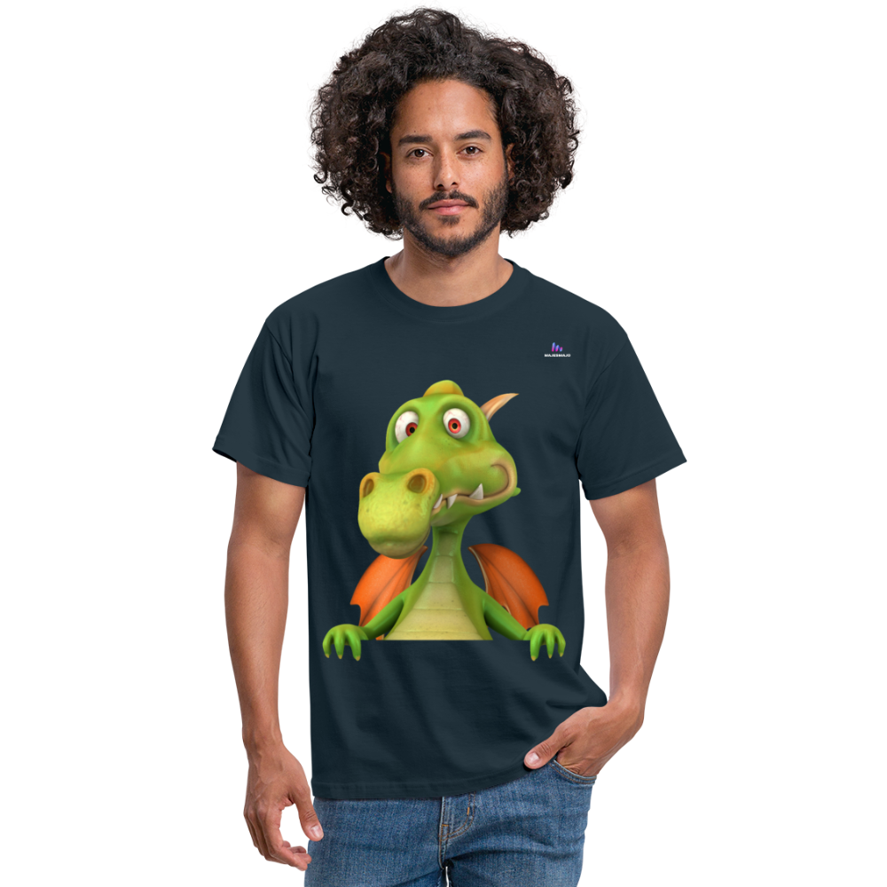 Camisa dragón - azul marino