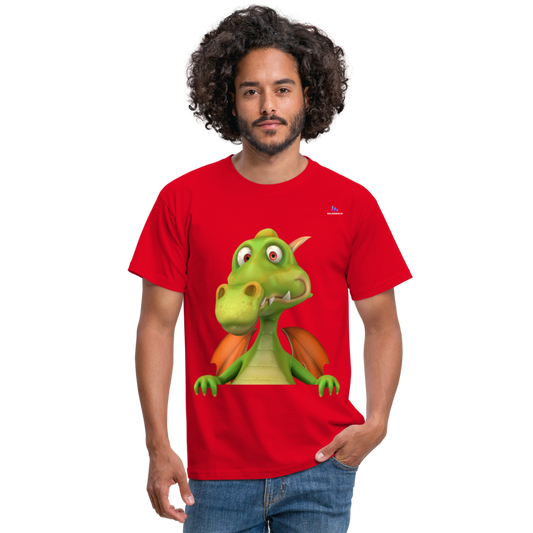 Camisa dragón - rojo