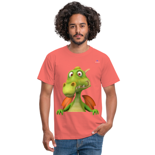 Camisa dragón - coral