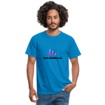 Camisa majesmajo logo - azul intenso