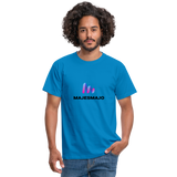 Camisa majesmajo logo - azul intenso