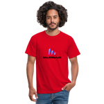 Camisa majesmajo logo - rojo