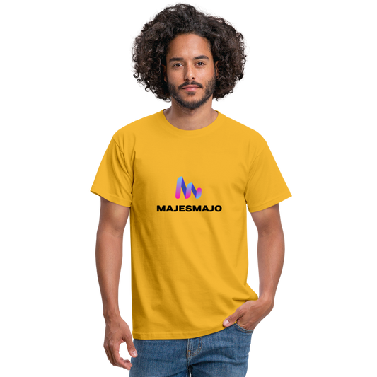 Camisa majesmajo logo - amarillo