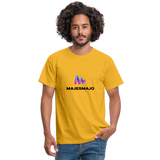 Camisa majesmajo logo - amarillo