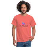 Camisa majesmajo logo - coral