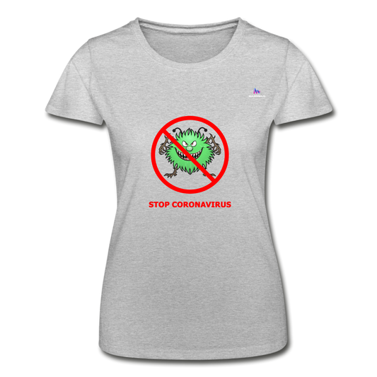 Camisa coronavirus - gris jaspeado