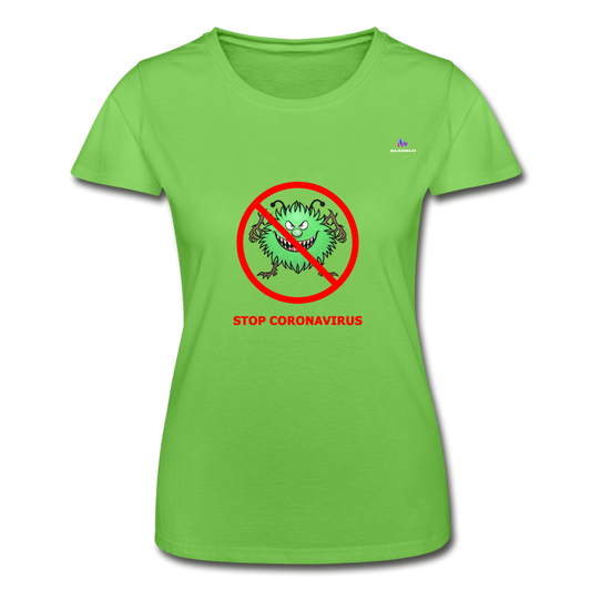 Camisa coronavirus - verde claro