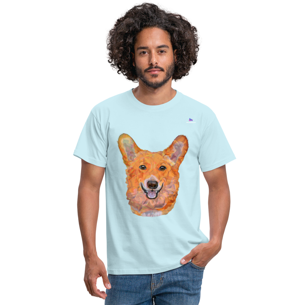 Camisa dog - celeste