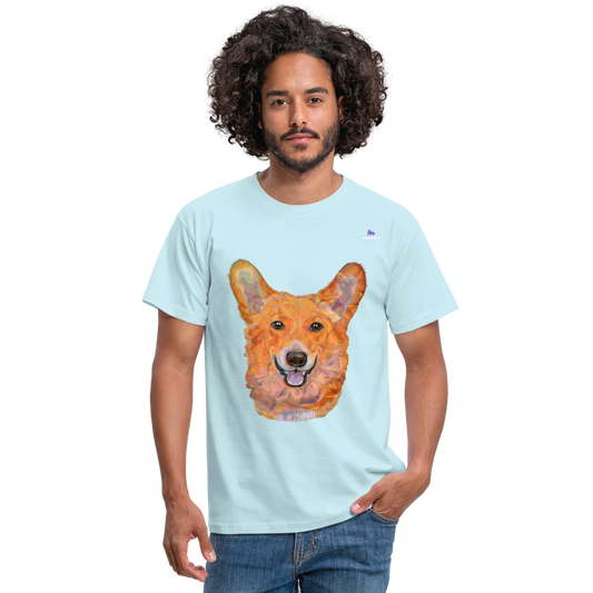 Camisa dog - celeste
