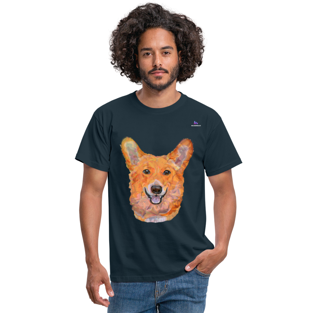 Camisa dog - azul marino