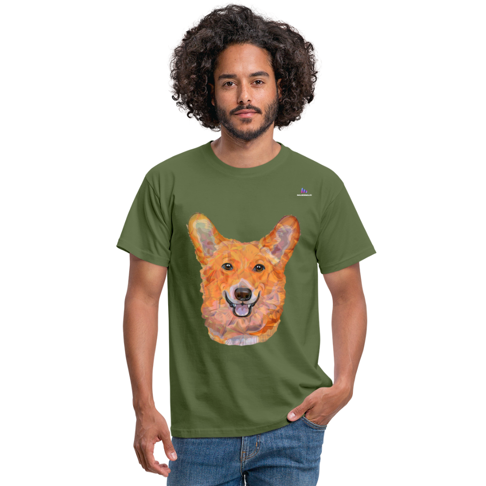 Camisa dog - verde oliva